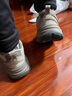 鴻星爾克男鞋復古國潮休閑鞋厚底老爹鞋軟彈跑鞋百搭運動(dòng)鞋子赤帝 鐵人灰/灰褐色 42 曬單實(shí)拍圖
