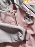 秋冬連帽羊羔毛外套女初高中學(xué)生加絨加厚刺繡衛衣棒球服夾克棉服 粉紅色【加絨】 2XL 曬單實(shí)拍圖
