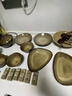RWTW高端碗碟套裝家用景德鎮紫砂窯變餐具組合高檔日式碟盤(pán)中式輕奢風(fēng) 豪華66件配置(建議10人使用) 66件套 曬單實(shí)拍圖