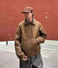 JEEP美國正品高端夾克外套秋冬男裝翻領(lǐng)羊羔絨寬松休閑保暖加絨棉服潮 復古棕-100%純棉 加絨 【官方正品】 XL 曬單實(shí)拍圖