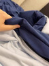 亞朵村的云被子冬季深睡控溫被冬被Pro 2.0四季被被子厚冬被子母被秋冬被芯 新深睡藍 冬被雙層控溫子母被（約3.6KG) 200*230 曬單實(shí)拍圖