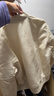 馬登工裝美式復古L2B飛行員夾克男寬松棒球服外套春秋薄款男士上衣 象牙白 L 曬單實(shí)拍圖