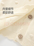 班喜迪兒童馬甲春秋款嬰兒衣服女童毛衣開(kāi)衫寶寶背心小童春季外穿上衣服 曬單實(shí)拍圖