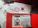 歐利時(shí)（OLEVS）瑞士認證品牌手表女機械表高檔女士手表時(shí)尚百搭女表情人節禮物女 升級加強版/銀白鋼帶+終身保 曬單實(shí)拍圖