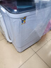 小鴨【官方店】半自動(dòng)洗衣機迷你小型波輪大容量租房宿舍家用雙桶雙缸分區脫水甩干老式強力去污 8.5KG【洗5.5+脫3.0+強勁電機終身聯(lián)?！?曬單實(shí)拍圖