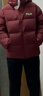 斐樂(lè )FILA情侶連帽羽絨服女冬連帽RGB多彩羽絨防風(fēng)防潑水外套男 深褐酒紅-WI L 175/96A/L 曬單實(shí)拍圖