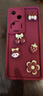 優(yōu)囹 新年紅色立體公仔糖果女孩適用vivo手機殼可愛(ài)創(chuàng  )意卡通小熊女款硅膠軟殼X 酒紅色-立體櫻桃女孩 其他型號下單留言備注 曬單實(shí)拍圖