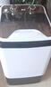 揚子大容量單筒單桶家用大容量半全自動(dòng)小型宿舍迷你洗衣機 揚子8(kg)方桶黑白配 曬單實(shí)拍圖