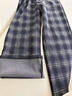 英氏孕婦褲秋冬款加絨保暖褲無(wú)托腹闊腿褲大碼全孕期休閑褲格子褲2XL 曬單實(shí)拍圖