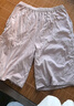 浪莎寬松睡褲女夏季冰絲感休閑短褲大碼薄款純色闊腿居家大褲衩 曬單實(shí)拍圖