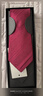 GLO-STORY8cm拉鏈領(lǐng)帶男士免打結一拉得結婚商務(wù)正裝禮盒裝 紅色斜紋 曬單實(shí)拍圖