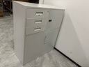京牛鋼制辦公文件柜鐵皮財務(wù)資料檔案柜帶鎖帶密碼多斗抽屜儲物矮柜子 偏三斗矮柜-純白色（整裝發(fā)貨） 0.8mm 曬單實(shí)拍圖