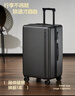 銀座大容量行李箱深倉擴容旅行箱密碼拉桿箱抗壓磨 高級灰24英寸 曬單實(shí)拍圖