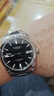 羅西尼（ROSSINI）手表男機械表 男士手表生日禮物夜光防水黑盤(pán)鎢鋼帶5240209 曬單實(shí)拍圖