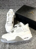 耐克（NIKE）【滔搏運動(dòng)】AIR JORDAN 4 RETRO UNI BG籃球鞋 HV4401-014 40 曬單實(shí)拍圖