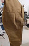 杰雷諾美式重磅復古伐木褲男春秋款寬松直筒cleanfit做舊休閑工裝褲子男 卡其【100%棉】 2XL 適合180-200斤 曬單實(shí)拍圖