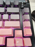 珂芝（KZZI）K75V2三?？椭苹瘷C械鍵盤(pán)無(wú)線(xiàn)藍牙有線(xiàn)電競游戲家用辦公82鍵RGB背光PBT鍵帽Gasket黑莓粉風(fēng)雨軸V2 曬單實(shí)拍圖