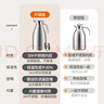 美廚（MAXCOOK）304不銹鋼保溫壺 真空熱水瓶家用暖壺宿舍開(kāi)水瓶2L本色銀 MCH7114 曬單實(shí)拍圖