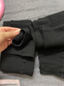 保暖褲子打底褲女外穿秋季款螺紋小腳褲高腰彈力緊身顯瘦瑜伽褲 黑色 均碼 適合90斤-130斤穿 曬單實(shí)拍圖