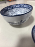 參寶中式復古青花瓷碗釉下彩陶瓷碗吃飯碗家用湯面碗飯盤(pán)高檔餐具套裝 5英寸中式碗【飯碗/單個(gè)裝】 曬單實(shí)拍圖