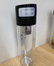 富光玻璃杯純鈦抗菌泡茶杯子 一鍵開(kāi)蓋茶水分離杯 高硼硅雙層男士水杯 曬單實(shí)拍圖