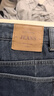羅蒙（ROMON）牛仔褲子男士加絨加厚直筒通勤休閑美式復古闊腿百搭長(cháng)褲 舊 34 曬單實(shí)拍圖