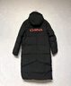 安踏六度芯羽絨服 | 林孝埈同款冬季長(cháng)款過(guò)膝外套男加厚保暖連帽棉服 基礎黑-2 背后CHINA印花 2XL (男185) 曬單實(shí)拍圖