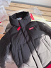鴨鴨（YAYA）兒童羽絨服男童女童2025年冬季新款休閑連帽短款童裝保暖外套HY 星空黑色 150 150/72(150) 曬單實(shí)拍圖