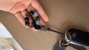普陀直發(fā)五行補喜水黑曜石海藍寶鑰匙扣掛件茶水晶金曜石貔貅掛件 水晶黑曜石海藍寶貔貅款-手機掛件8mm 曬單實(shí)拍圖