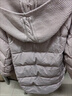 香影粉色羽絨服女中長(cháng)款2025冬季新款可拆卸帽白鴨絨寬松保暖外套 淺粉 L 165/88A/110-125斤 曬單實(shí)拍圖