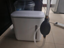 雙藝茶水桶干濕分離垃圾桶帶蓋廢水桶濾茶桶茶渣茶葉泡茶水桶排水桶 升級款-茶水桶【帶排水管】- 10L 干濕分離 曬單實(shí)拍圖