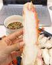 胖東來(lái)同款帝王蟹腿拼盤(pán)鮮活熟凍新鮮冷凍蟹腳蟹肉送禮海鮮禮盒 四盒裝帝王蟹腿肉450g/盒無(wú)冰禮盒裝 曬單實(shí)拍圖