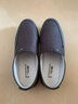 回力官方一腳蹬男鞋秋冬透氣爸爸鞋老人鞋休閑老北京布鞋子男 灰色40 曬單實(shí)拍圖
