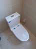 摩姿衛?。∕OZI）廠(chǎng)家直銷(xiāo)高溫新款家用馬桶大管道防臭抽水坐廁衛生間虹吸式坐便器 A款 305/300mm 曬單實(shí)拍圖