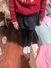 女童打底褲春秋款假兩件裙褲1-3歲6小童褲裙冬裝兒童嬰兒外穿褲子 黑色 - （加絨加厚） 110  建議身高（95-105） 曬單實(shí)拍圖