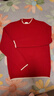 班尼路（Baleno）女童紅色毛衣2025秋冬新年款針織衫兒童拜年服上衣女孩過(guò)年衣服冬 曬單實(shí)拍圖