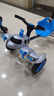 貝趣漂移車(chē)兒童三輪車(chē)飛機車(chē)腳踏車(chē)3-6歲扭扭車(chē)男孩女孩生日禮物 加大灰藍 丨座椅調節+橡膠輪+禮盒 曬單實(shí)拍圖