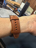 適用華為表帶gt2gt3gt4/gt5/gt2pro真皮牛皮表帶watch3pro手表帶 【棕色】 適用:華為GT3(46mm) 曬單實(shí)拍圖