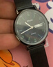 全自動(dòng)機芯表防水夜光手表男女學(xué)生小表盤(pán)國考靜音公務(wù)員考試專(zhuān)用 黑皮帶銀殼 【機械式掃秒走時(shí)】 曬單實(shí)拍圖