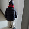 允兒媽女童冬季90白鵝絨連帽短款羽絨服 寶寶防風(fēng)羽絨外套鵝絨服 墨色(無(wú)耳朵) 現貨 110 充絨量109.4g 曬單實(shí)拍圖