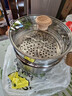 蘇泊爾（SUPOR） 湯鍋316L不銹鋼嬰童級蒸煮鍋加厚煮粥鍋燉煲湯燉鍋蒸鍋燃氣通用 【送雙耳蒸格】 20cm 曬單實(shí)拍圖