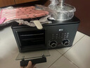 新飛四合一多功能早餐機 蒸烤一體多士爐煎蛋烘烤蒸煮鍋 迷你烤箱電蒸鍋面包吐司機 不沾內膽搪瓷烤盤(pán) 多功能4合1早餐機【帶蒸籠】雙蓋 8L 曬單實(shí)拍圖