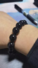 吉照堂天然黑曜石手串屬馬年本命年男女士護身符轉運珠招財手鏈新年禮物 【8A收藏級】烏金黑曜石手串 14mm珠徑+國檢證書(shū)【贈禮盒】（祝福發(fā)出） 曬單實(shí)拍圖