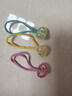 Royal sasa新年禮物頭飾10根裝糖果色兒童發(fā)飾扎馬尾發(fā)圈森系彩虹小皮筋 曬單實(shí)拍圖