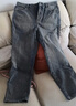 太平鳥(niǎo)男裝牛仔褲寬松直筒復古水洗長(cháng)褲 牛仔藍色3（寬松直筒） 32 曬單實(shí)拍圖
