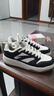 安踏街頑3丨低幫黑白板鞋男熊貓色潮流厚底增高軟底滑板鞋運動(dòng)鞋 曬單實(shí)拍圖