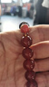 李居明2026馬年本命年護身符紅瑪瑙手鏈屬馬鼠牛兔太歲男女士禮物化解符 曬單實(shí)拍圖