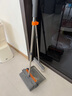WCZ德國掃把簸箕套裝組合家用2025年新款不沾頭發(fā)掃地笤帚掃帚兩件套 輕奢灰【加長(cháng)伸縮刮齒】旋轉掃把+折疊簸箕 1個(gè) 曬單實(shí)拍圖