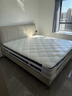 芝華仕（CHEERS）五星皮床現代小戶(hù)型超薄床頭次臥室雙人床皮藝床帶床墊C603白1.8m 曬單實(shí)拍圖