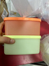 特百惠（Tupperware） 冷藏彩色水果分裝零食收納便攜密封保鮮盒顏色隨機 6件套400ml（新老版本顏色隨機） 曬單實(shí)拍圖